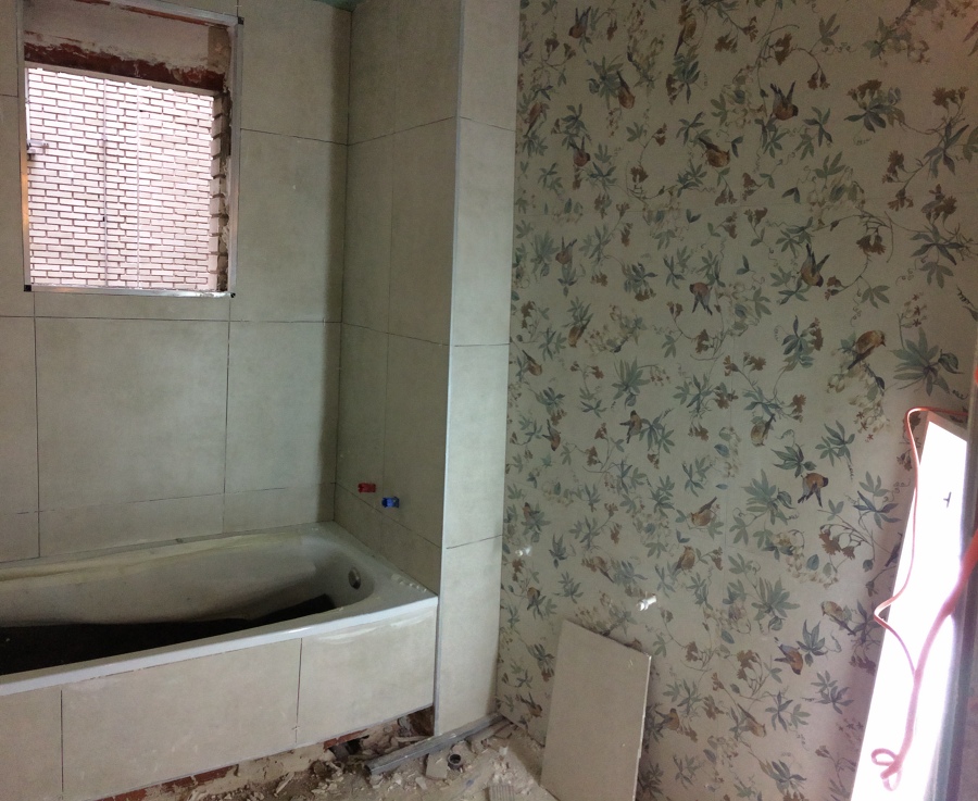 Baño principal en reforma