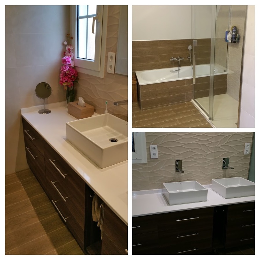 Baño principal pensando en pareja.