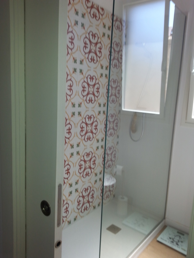 Baño techos y paredes