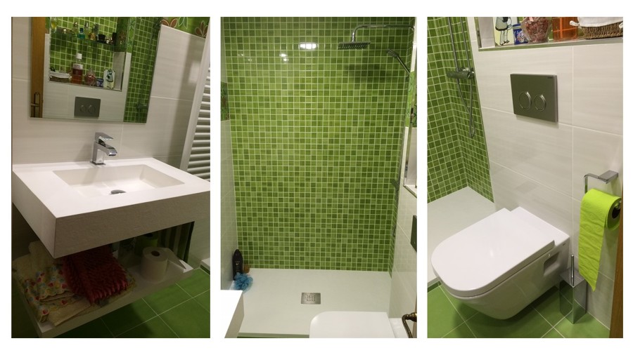 BAÑO VERDE
