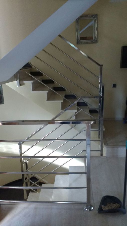 Baranda acero inoxidable