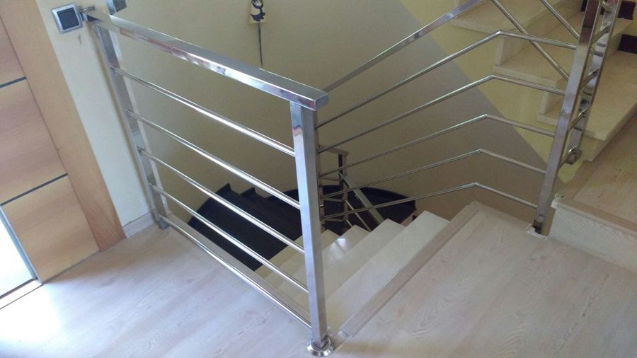 Baranda acero inoxidable