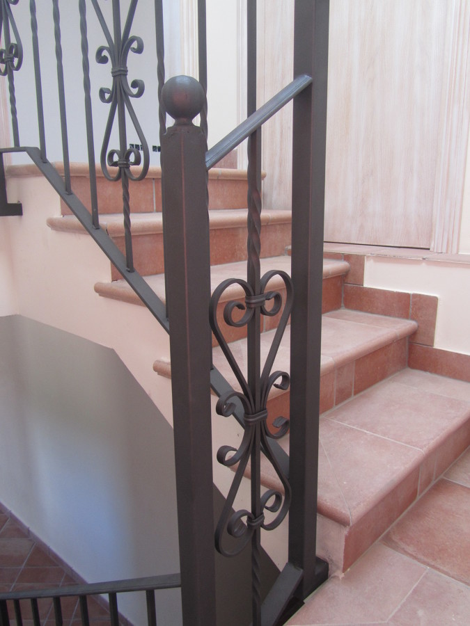 baranda de hierro