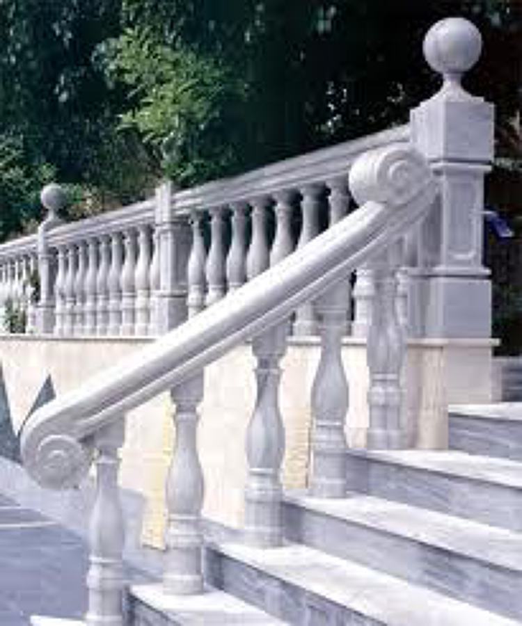 Baranda en balustrada