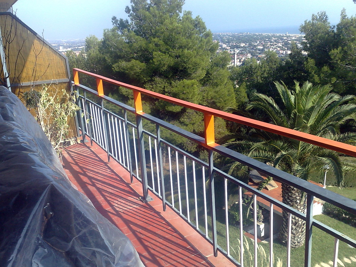 Baranda terraza.
