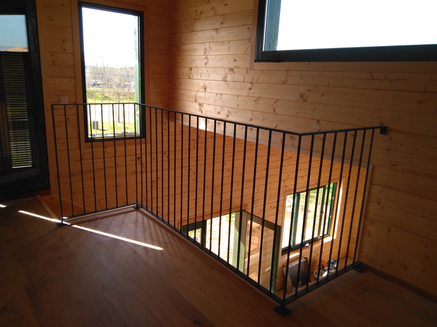 barande interior de hierro