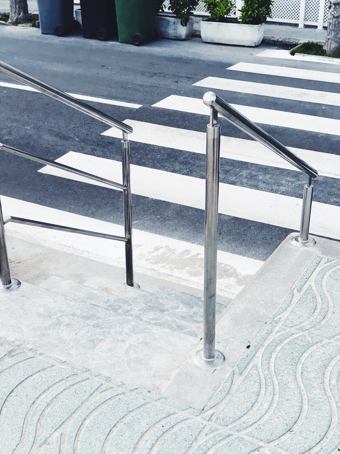 Barandilla acero inoxidable.