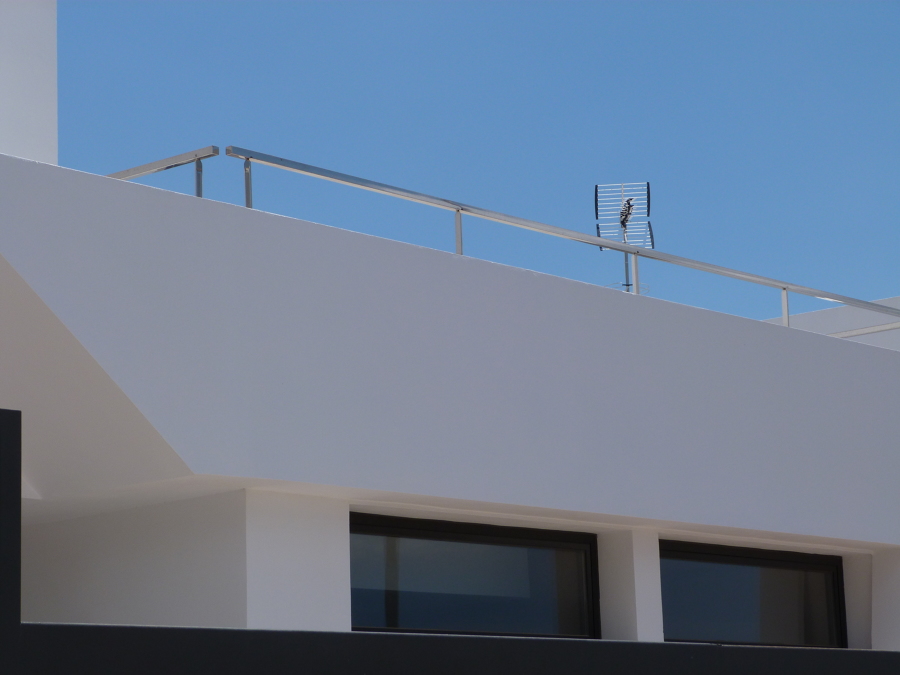 barandilla de acero inoxidable marino