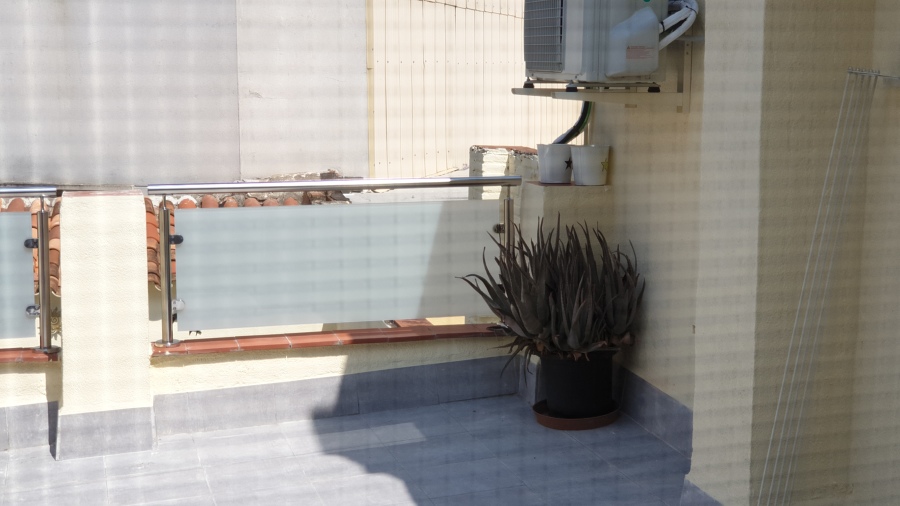 Barandilla de cristal y acero inoxidable