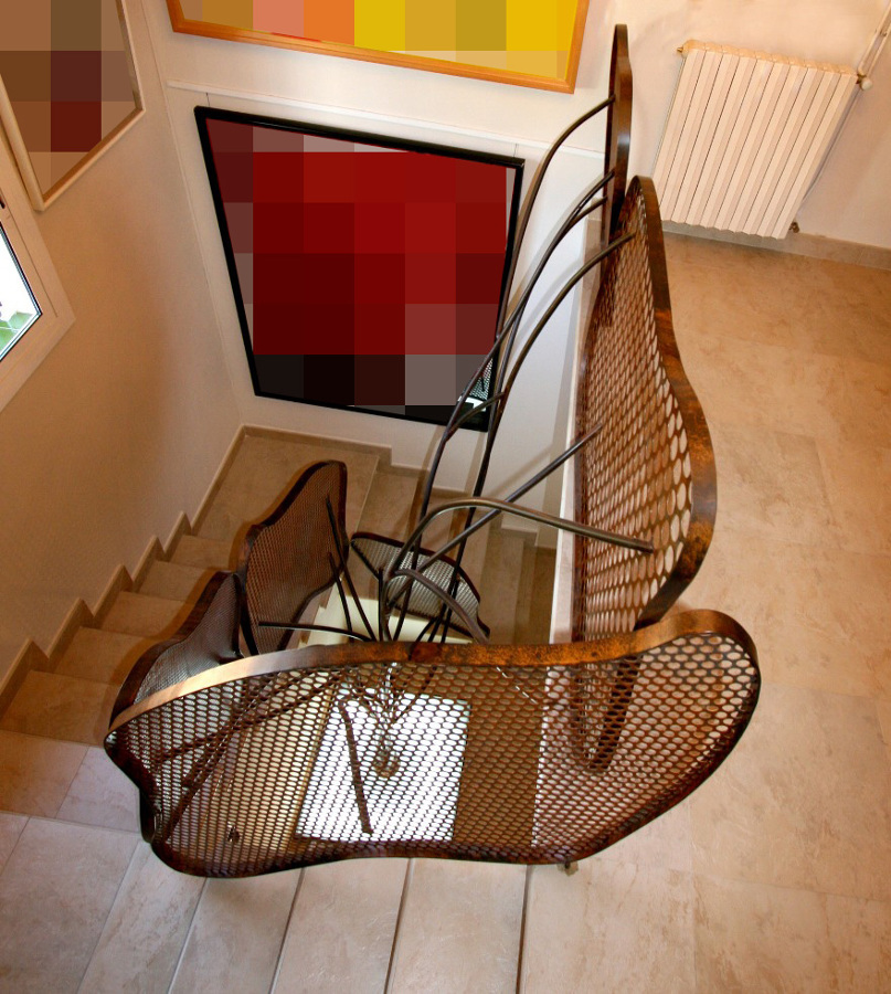 Barandilla de Diseño Exclusivo realizado en acero