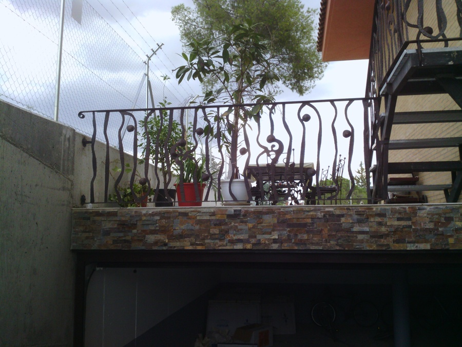 BARANDILLA DE FORJA ARTISTICA