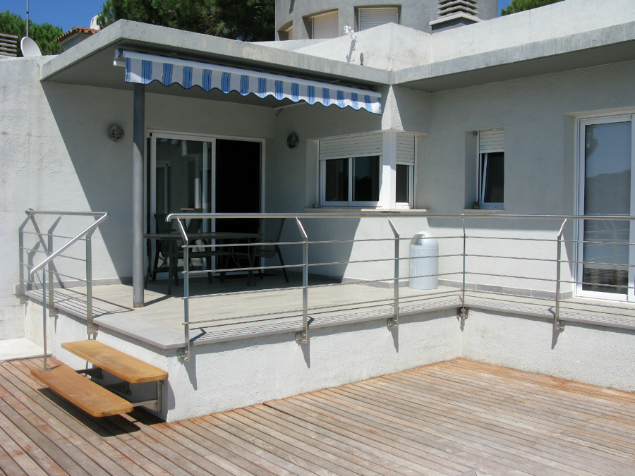 Barandilla en acero inoxidable 