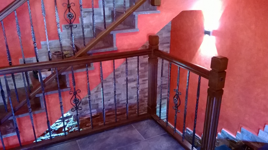 Barandilla Madera-Forja