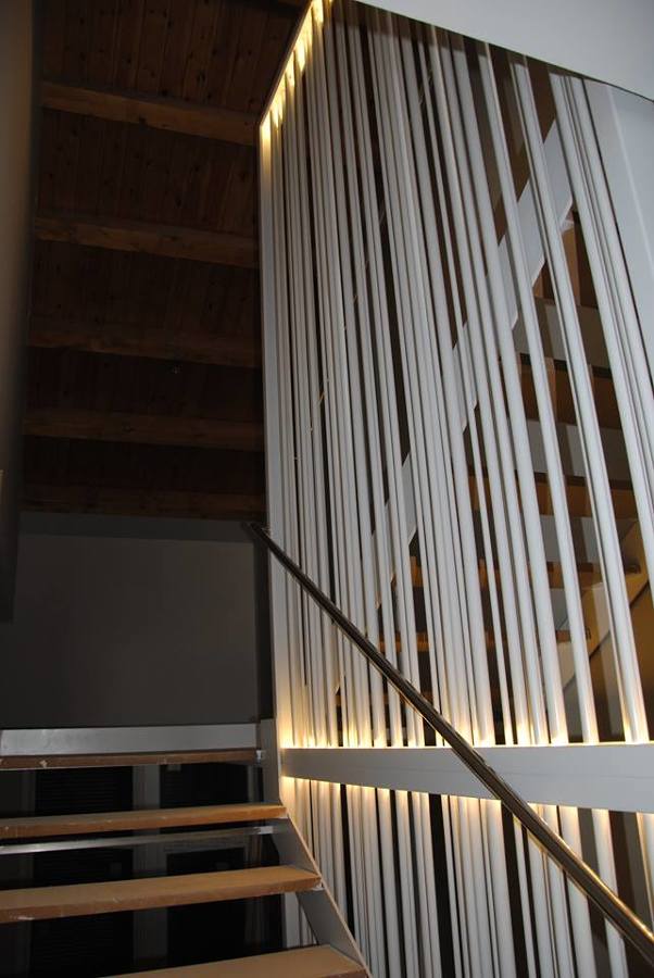 Barandilla moderna de escalera