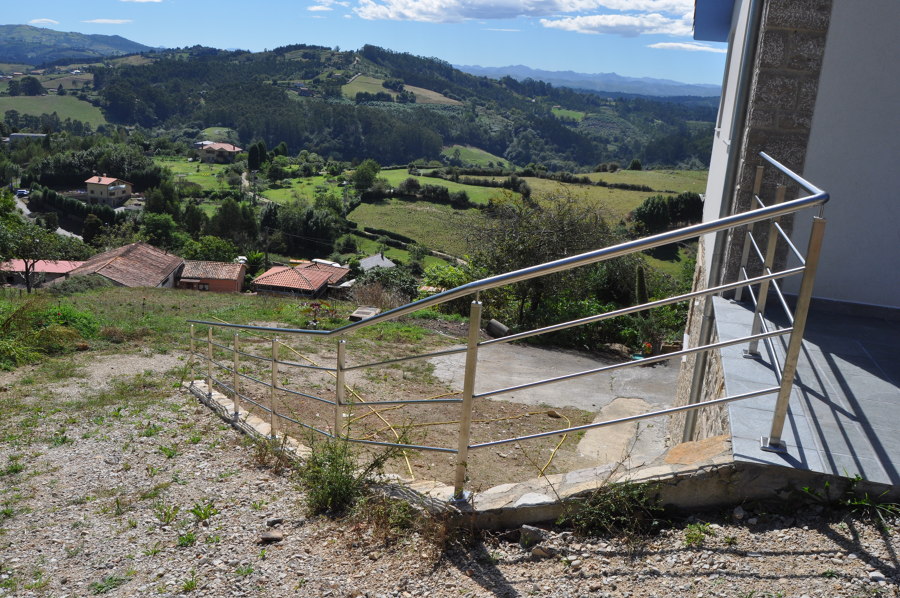 Barandilla rampa exterior