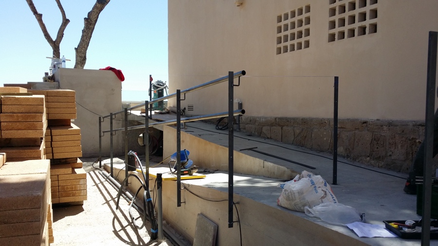 Barandillas de hierro