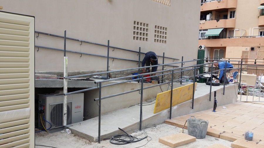 Barandillas de hierro