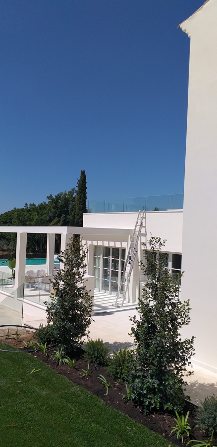 Barandillas de peto en cristal