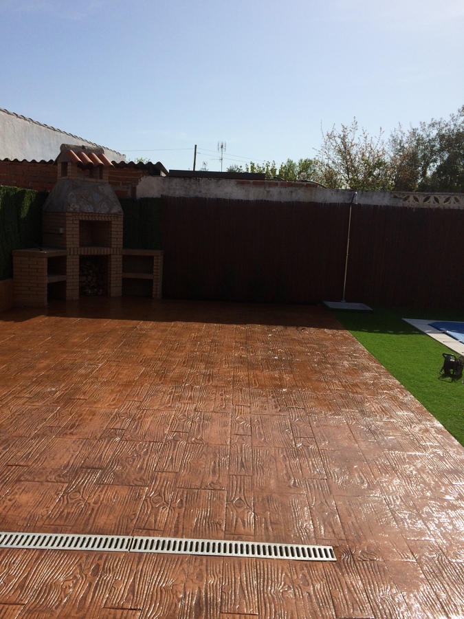 Barbacoa De Obra Y Hormigon Impreso 