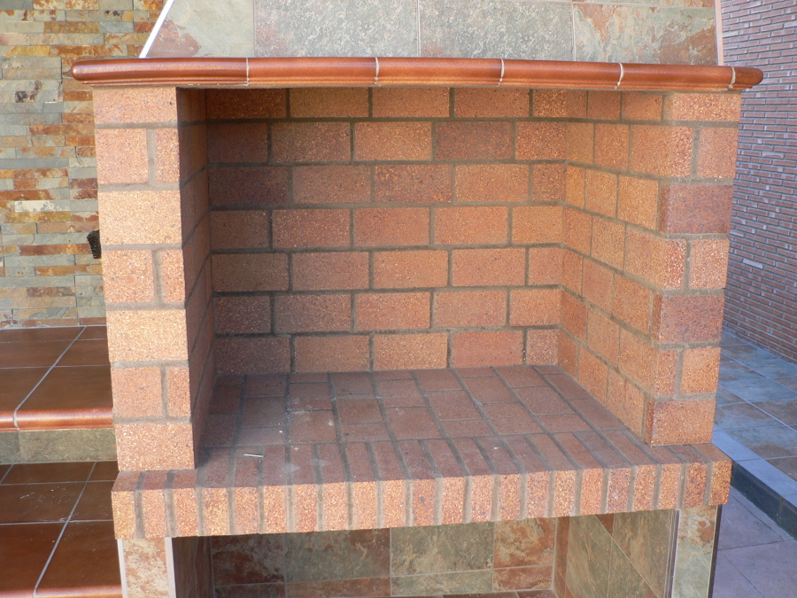 Barbacoa hecha a mano 