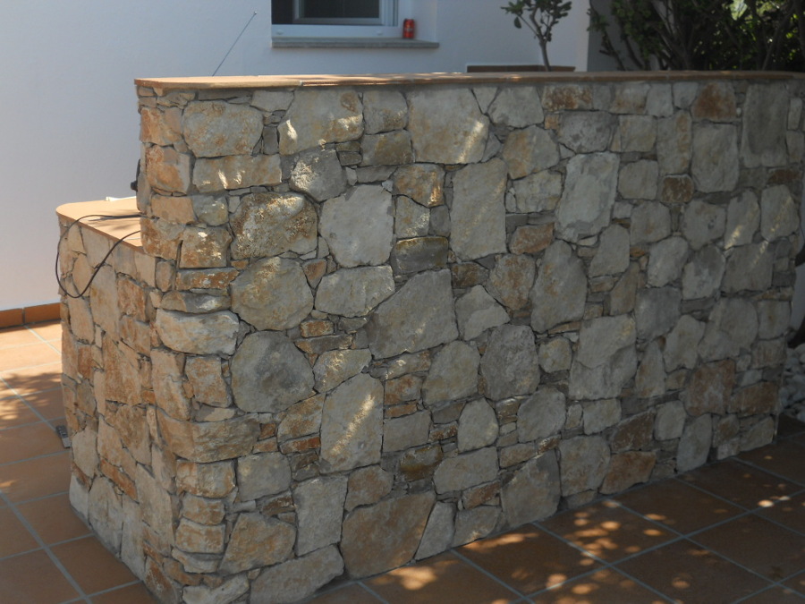 Barbacoa parte de atrás