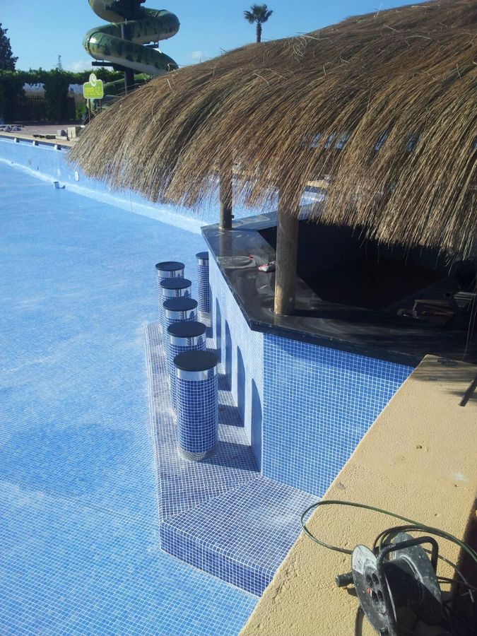 Barra en Piscina ;
