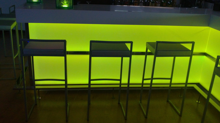 Barra retroiluminada