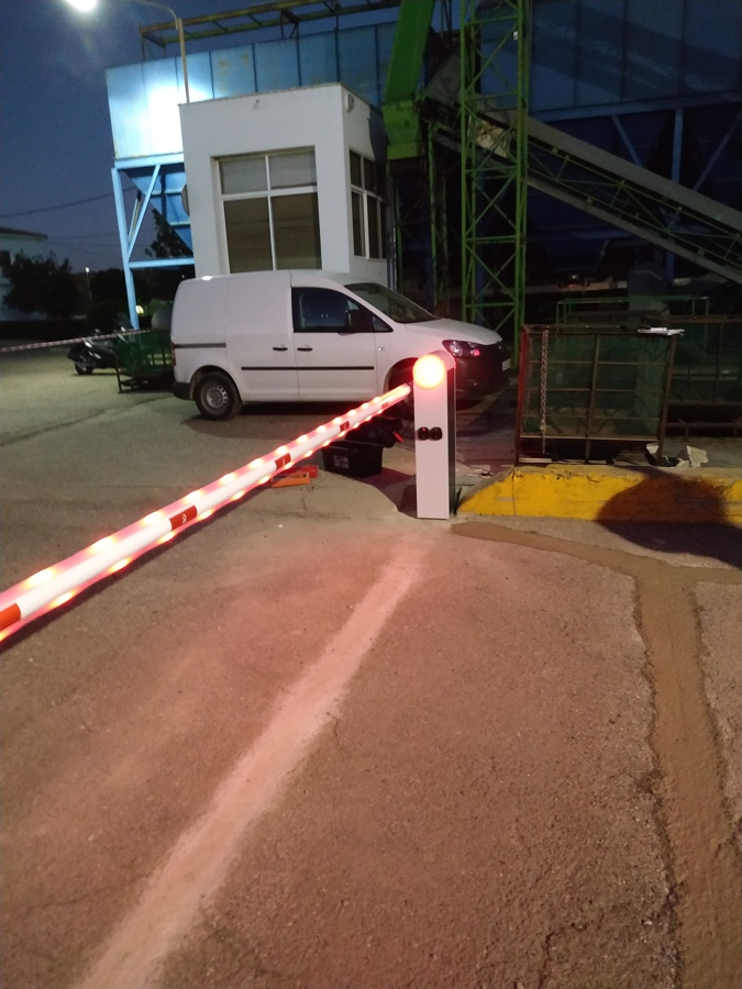 Barrera derecha vista desde dentro