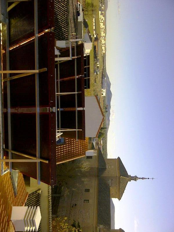 Bateria de captadores en comunidad de vecinos.