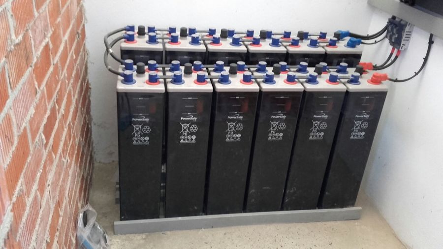 baterias instalación solar fotovoltaica