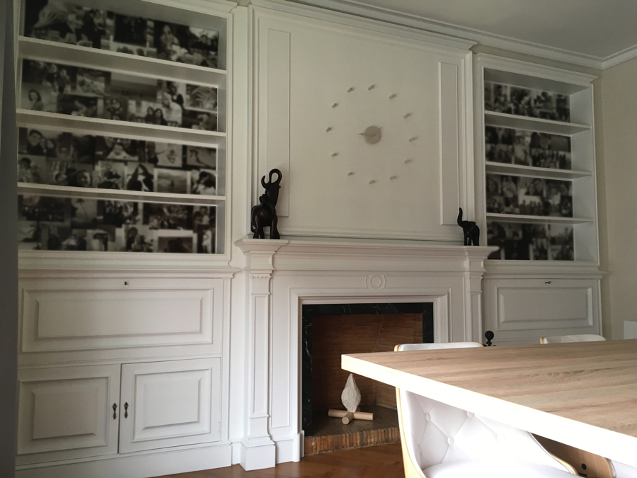 Biblioteca con fotos 