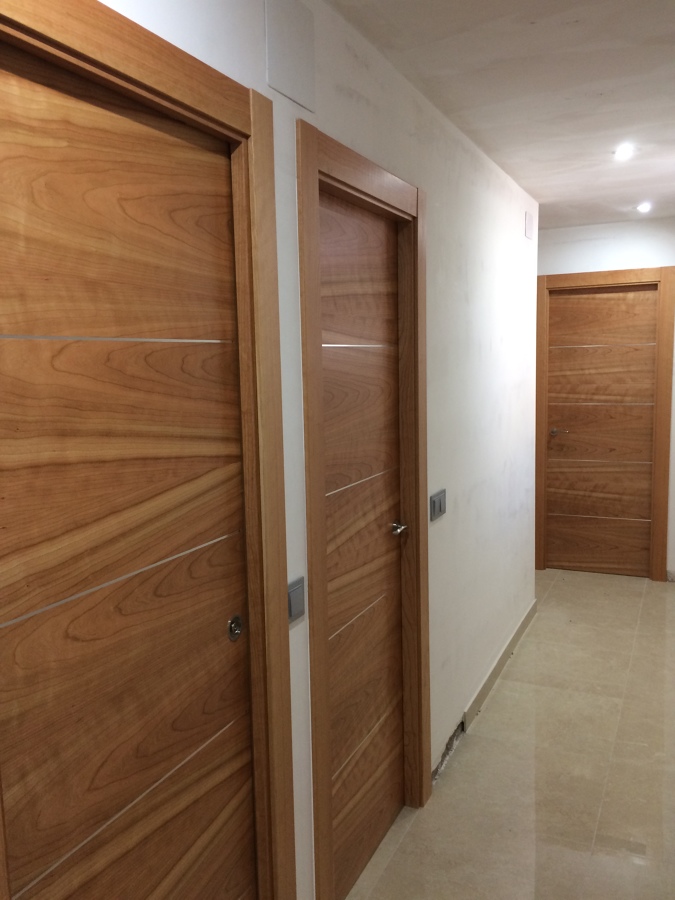 Block puerta de paso cerezo 