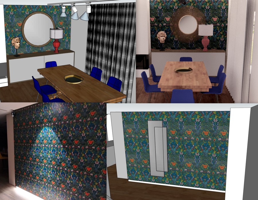 Boceto, render, dibujo...