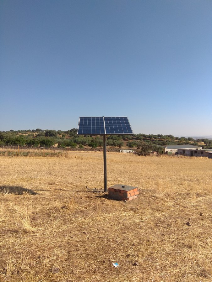 Bombeo solar a depósito