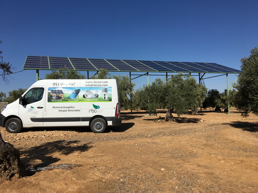 Bombeo Solar Fotovoltaico para una bomba de 15CV