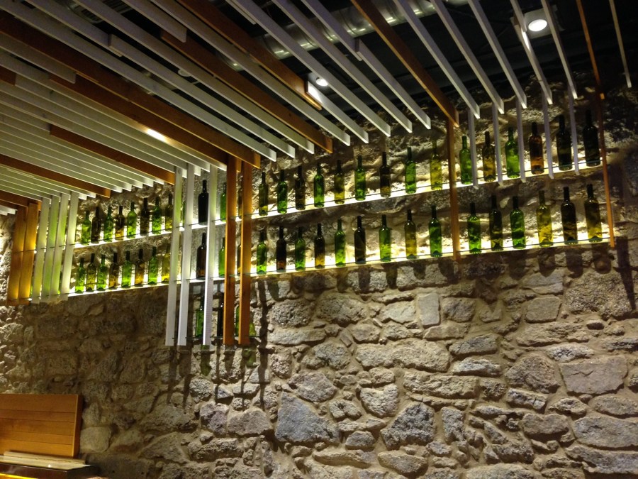 Botellero suspendido