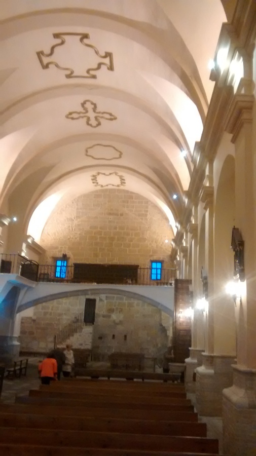 bóveda central salientes pan de oro 