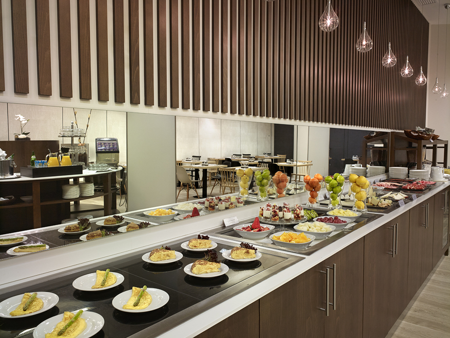 Buffet después de la reforma