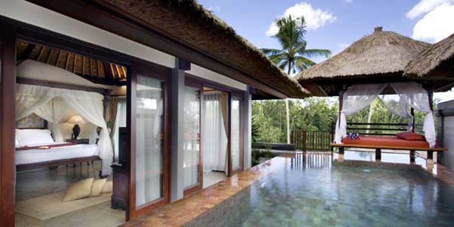 Bungalow de madera tropical de alta densidad