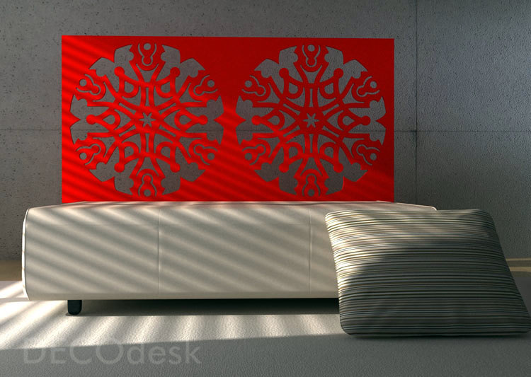 cabeceras de cama en base de celosias