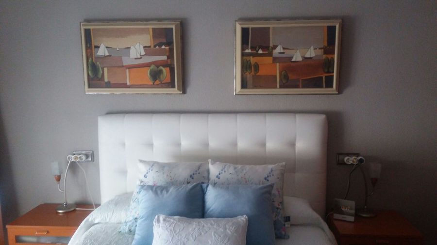 Cabecero de matrimonio en polipiel