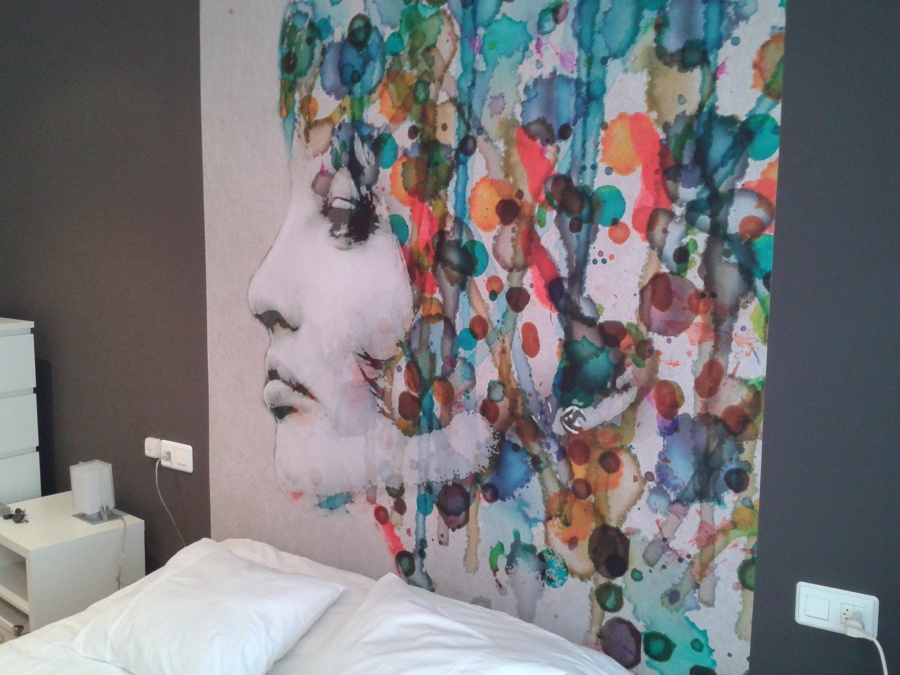 CABEZAL DORMITORIO CON FOTO MURAL