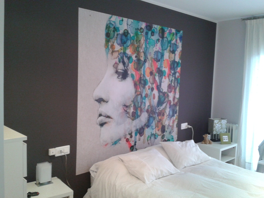 CABEZAL DORMITORIO CON FOTO MURAL