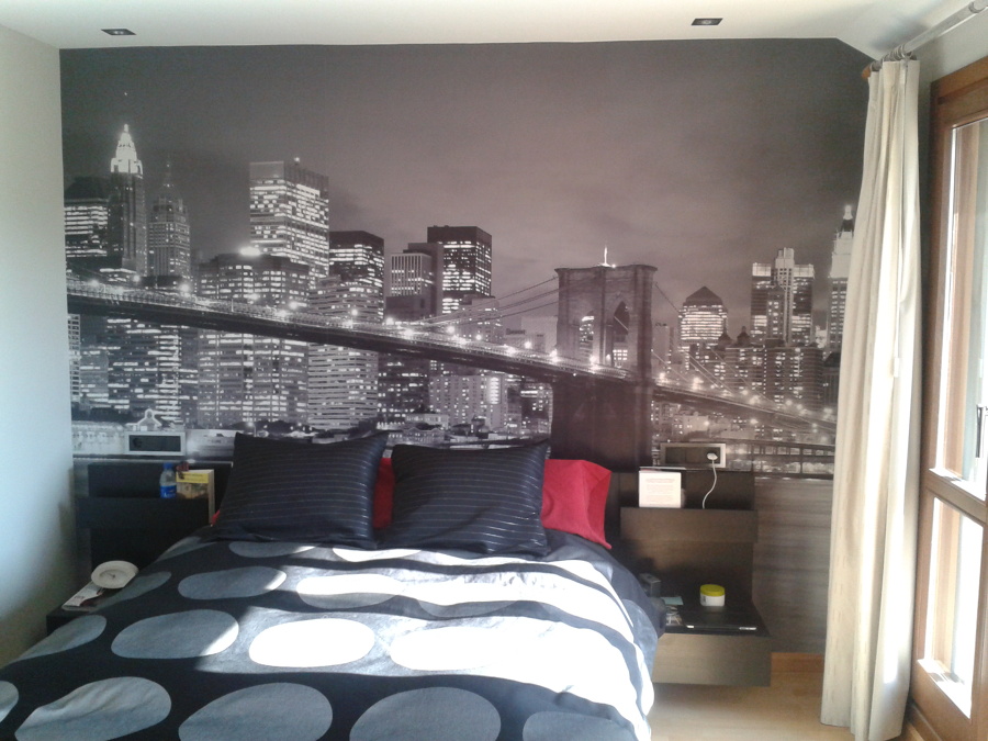 CABEZAL DORMITORIO CON FOTO MURAL