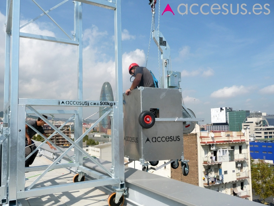 Cabina colgante permanente para hotel