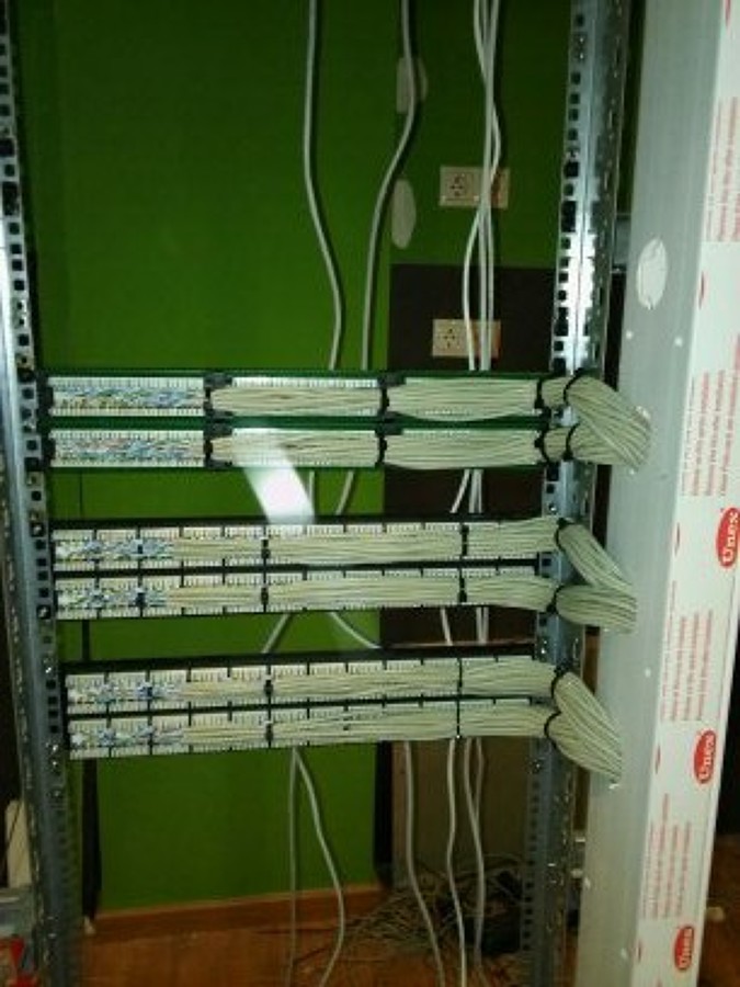 Cableado datos nave Perillo