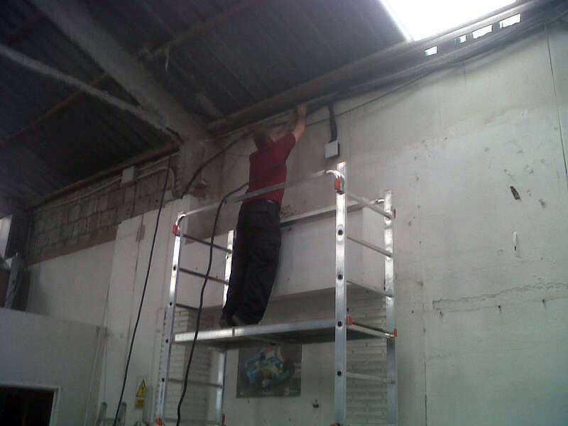 Cableado instalación seguridad