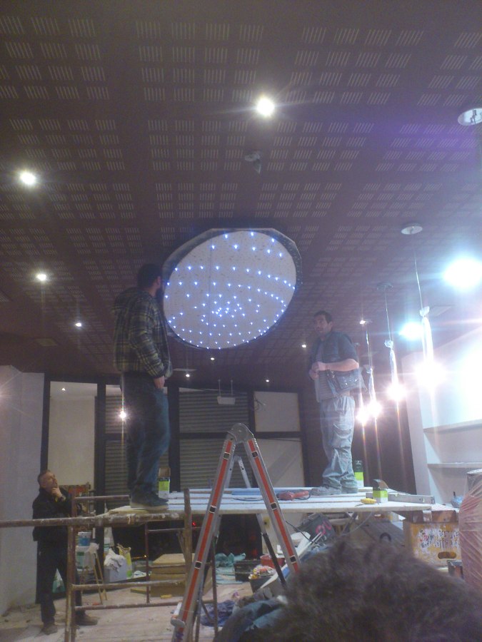 Cafetería en construcción