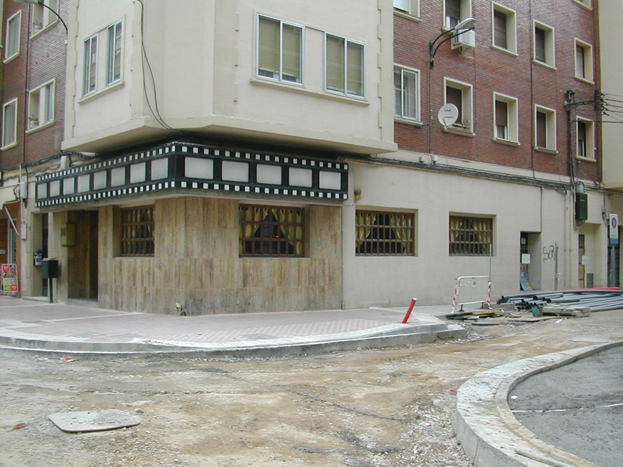 Cafetería Luis Buñuel. Estado anterior.