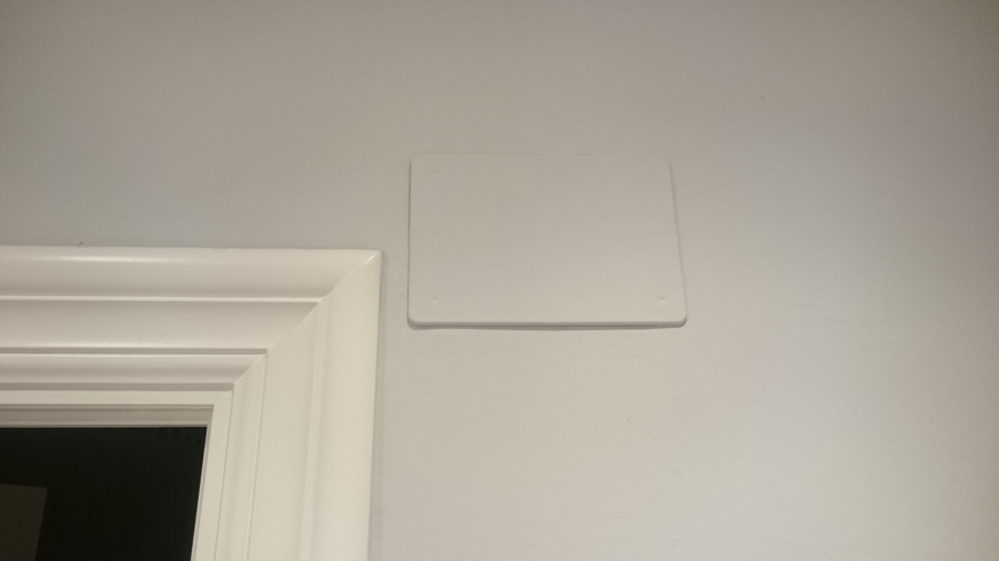 Caja empotrar líneas de la vivienda